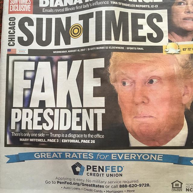 Well said Sun Times.